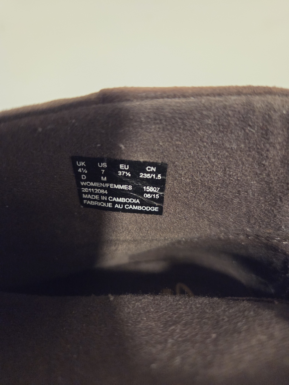 Clarks Dark Brown Suede Ankle Booties with Block Heel Boots Fall Autumn Cute - Picture 5 of 7